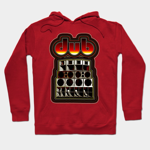 Dub SoundSystem Hoodie by AutotelicArt